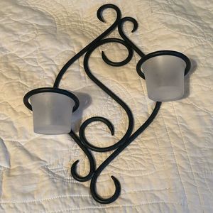 Vintage Partylite wall sconce